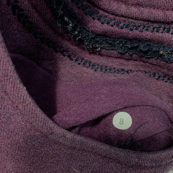 Purple lululemon scuba jacket (no hood) - Picture 5 of 5